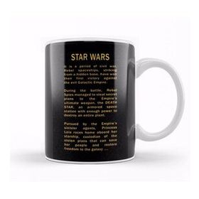 Baskı Dükkanı Star Wars Opening Crawl 05 Kupa