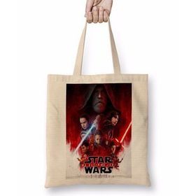 Baskı Dükkanı Star Wars Os Ultimos Jedis Bez Çanta