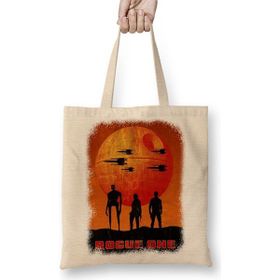 Baskı Dükkanı Star Wars Rogue One Bez Çanta