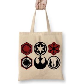 Baskı Dükkanı Star Wars Simge Bez Çanta