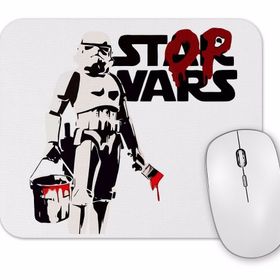 Baskı Dükkanı Star Wars Stop Wars Mouse Pad