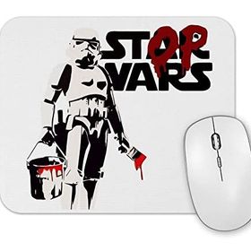 Baskı Dükkanı Star Wars Stop Wars Mouse Pad