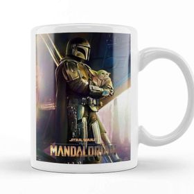 Baskı Dükkanı Star Wars The Mandalorian Kupa