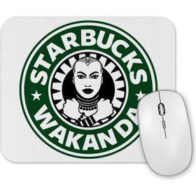 Baskı Dükkanı Starbucks Wakanda Mouse Pad