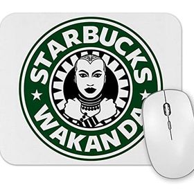 Baskı Dükkanı Starbucks Wakanda Mouse Pad