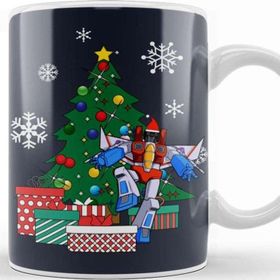 Baskı Dükkanı Starscream Around The Christmas Tree Transformers Kupa