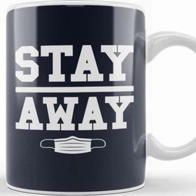 Baskı Dükkanı Stay Away Virus Kupa