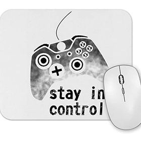 Baskı Dükkanı Stay in Control Mouse Pad