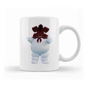 Baskı Dükkanı Stay Puft Marshmallow Demogorgon Stranger Things Kupa