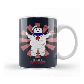 Baskı Dükkanı Stay Puft Retro Japanese Ghostbusters Kupa