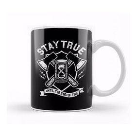 Baskı Dükkanı Stay True Mural Kupa