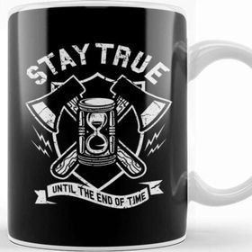 Baskı Dükkanı Stay True Mural Kupa