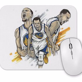 Baskı Dükkanı Stephen Curry Scream Mouse Pad