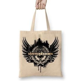 Baskı Dükkanı Stereophonics The Best Of Bez Uzun Saplı Krem Rengi Çanta