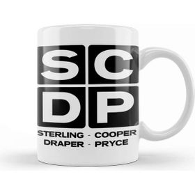 Baskı Dükkanı Sterling Cooper Draper Pryce Mad Men Inspired Kupa