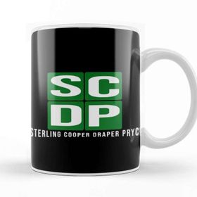 Baskı Dükkanı Sterling Cooper Draper Pryce Mad Men Inspired Kupa