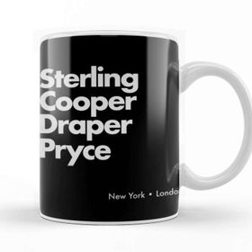 Baskı Dükkanı Sterling Cooper Draper Pryce Mad Men Inspired Kupa