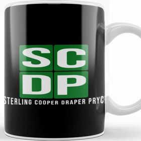 Baskı Dükkanı Sterling Cooper Draper Pryce Mad Men Inspired Kupa