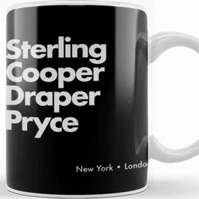 Baskı Dükkanı Sterling Cooper Draper Pryce Mad Men Inspired Kupa
