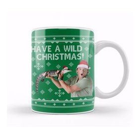 Baskı Dükkanı Steve Irwin Have A Wild Christmas Kupa