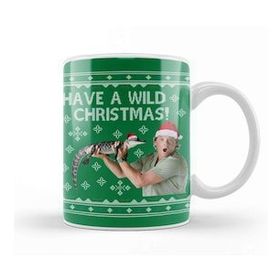 Baskı Dükkanı Steve Irwin Have A Wild Christmas Kupa