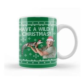 Baskı Dükkanı Steve Irwin Have A Wild Christmas Kupa
