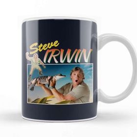 Baskı Dükkanı Steve Irwin Montage Kupa
