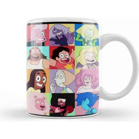 Baskı Dükkanı Steven Universe Character Set Kupa