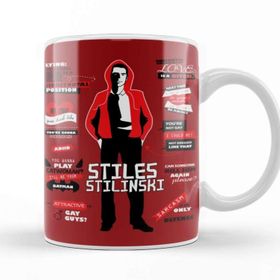 Baskı Dükkanı Stilinski Teen Wolf Porselen Kupa
