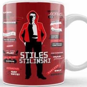 Baskı Dükkanı Stilinski Teen Wolf Porselen Kupa