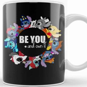 Baskı Dükkanı Stitch Be You and Own Kupa