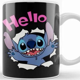Baskı Dükkanı Stitch Hello Kupa