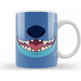 Baskı Dükkanı Stitch Mouth Kupa