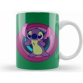 Baskı Dükkanı Stitch Retro Kupa