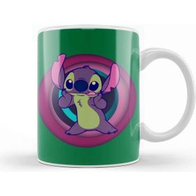 Baskı Dükkanı Stitch Retro Kupa