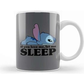 Baskı Dükkanı Stitch Sleepy 01 Kupa