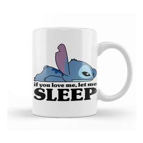 Baskı Dükkanı Stitch Sleepy Kupa