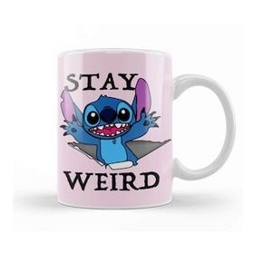 Baskı Dükkanı Stitch Stay Weird Kupa