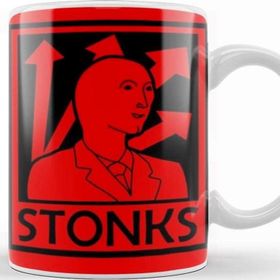 Baskı Dükkanı Stonks 03 Kupa