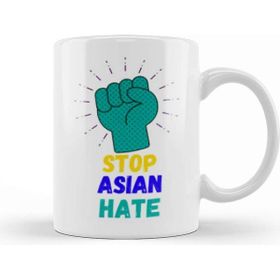Baskı Dükkanı Stop Asian Hate, Aapı Asian Lives Matter Kupa