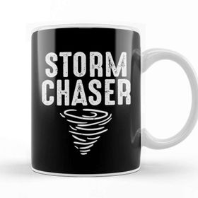 Baskı Dükkanı Storm Chaser Severe Weather Tornado Obsessed Kupa