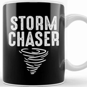 Baskı Dükkanı Storm Chaser Severe Weather Tornado Obsessed Kupa