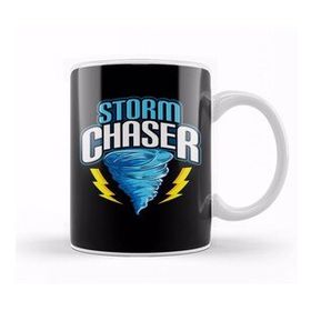 Baskı Dükkanı Storm Chaser Tornado Hurricane Thunderstorms Kupa