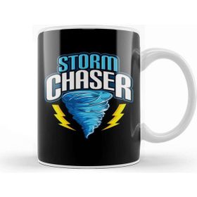 Baskı Dükkanı Storm Chaser Tornado Hurricane Thunderstorms Kupa