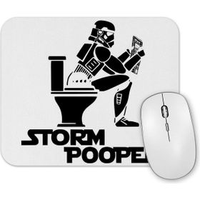 Baskı Dükkanı Storm Pooper Mouse Pad