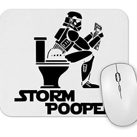 Baskı Dükkanı Storm Pooper Mouse Pad