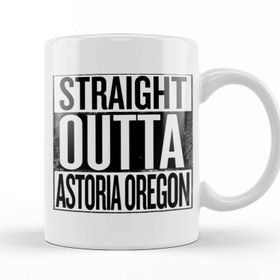 Baskı Dükkanı Straight Outta Asteria Oregon The Goonies Kupa