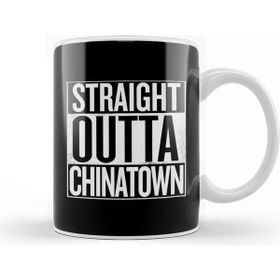 Baskı Dükkanı Straight Outta Chinatown White Kupa