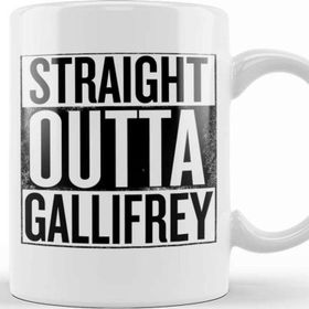 Baskı Dükkanı Straight Outta Gallifrey Doctor Who Kupa