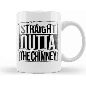 Baskı Dükkanı Straight Outta The Chimney Christmas Kupa